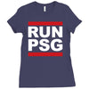 run psg paris st germain fotbal Ladies Fitted T-Shirt