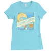 halloween moon Ladies Fitted T-Shirt
