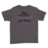 Dear Parents Tag You're It Love Teachers Women's Youth Tee