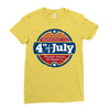 independence day Ladies Fitted T-Shirt