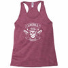 skull men Racerback Tank