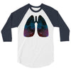 Lungs 3/4 Sleeve Shirt