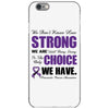 we don't know how strong we are until being strong is the only choice iPhone 6/6s Case