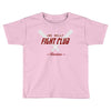 Joe Kelly Fight Club Toddler T-shirt