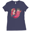 musume monster Ladies Fitted T-Shirt