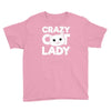 crazy cat lady Youth Tee