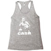 johnny cash Racerback Tank
