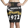 queens are born in 1972 Pencil Skirts
