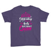 Celebrating With the 4th Birthday Queen Youth Tee