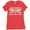 greasers Ladies Fitted T-Shirt