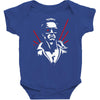 new retro 1980's the terminator Baby Bodysuit