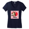 gsgsd Women's V-Neck T-Shirt