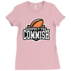 respect the commish fantasy football Ladies Fitted T-Shirt