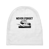 never forget (2) Baby Beanies