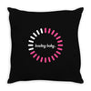 Loading Baby Girl Throw Pillow