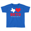Texas Loves Beto Toddler T-shirt