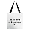 You are My Sun My Moon and All My Stars Tote Bags