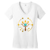 Sheikah Slate   Legend Of Zelda Women's V-Neck T-Shirt