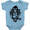 monkey brain out Baby Onesie