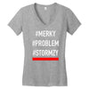 stormzy #merky Women's V-Neck T-Shirt