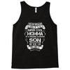 Super Cool Momma Of A Freaking Awesome Son Tank Top