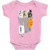 kittens in a pocket Baby Bodysuit