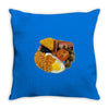 funny full english breakfast, ideal gift or birthday present Throw Pillow