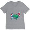 beer pong V-Neck Tee