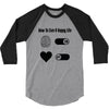 How To Live A Happy Life 3/4 Sleeve Shirt