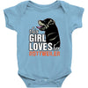 This Girl Loves Rottweiler Baby Onesie