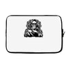 evil skull humor Laptop sleeve