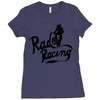 rad racing Ladies Fitted T-Shirt