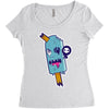 comestible Women's Triblend Scoop T-shirt