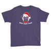 bah hum pug scrooge grinch christmas Youth Tee