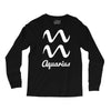 aquarius zodiac Long Sleeve Shirts