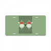 ugly santa noel License Plate
