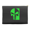 mad engine marvel brand punisher scar glow in the dark Accessory Pouches