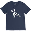 mens surfing V-Neck Tee