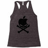 apple skull Racerback Tank