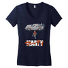 marty Women's V-Neck T-Shirt