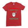 christmas baking team captain Ladies Fitted T-Shirt
