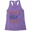 my cat and i stay in tonight Racerback Tank