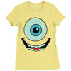 mike wazowski monstres Ladies Fitted T-Shirt