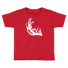 deer antler with buck forest Toddler T-shirt