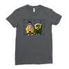 pat and silent bob Ladies Fitted T-Shirt