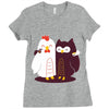 breakfast friends forever Ladies Fitted T-Shirt