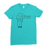 bad poetry Ladies Fitted T-Shirt