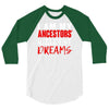 my ancestors wildest dream 3/4 Sleeve Shirt
