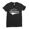 Going To The Mountains Is Going Home Ladies Fitted T-Shirt