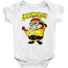 hulkaminion   yellow outfit Baby Onesie